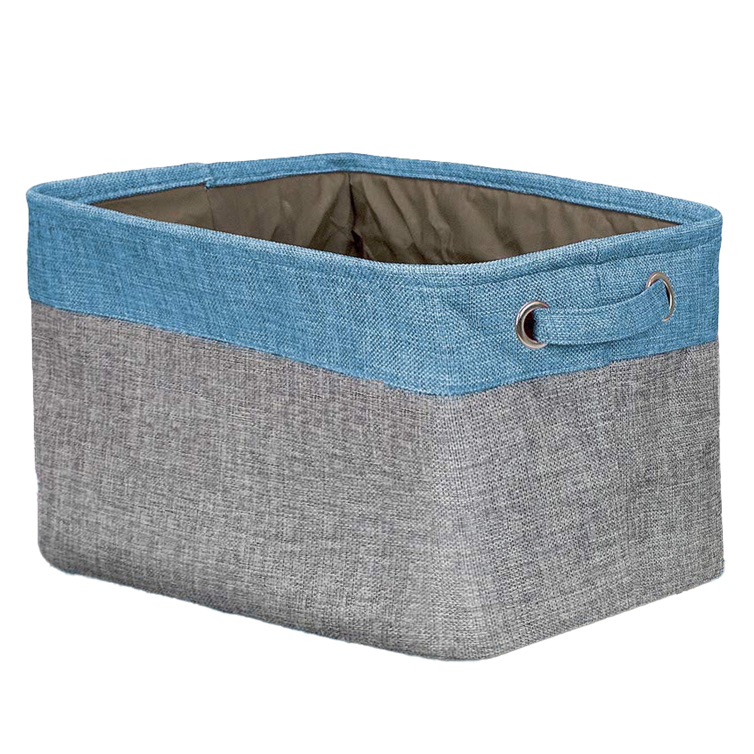 Sorbus Cubby Storage Organizer, 15-Inch Collapsible Bins with Dual Handles for Home and Office Shelves