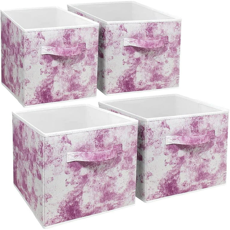 Sorbus Cube Storage Bins Cube Foldable Fabric Basket Bin Box