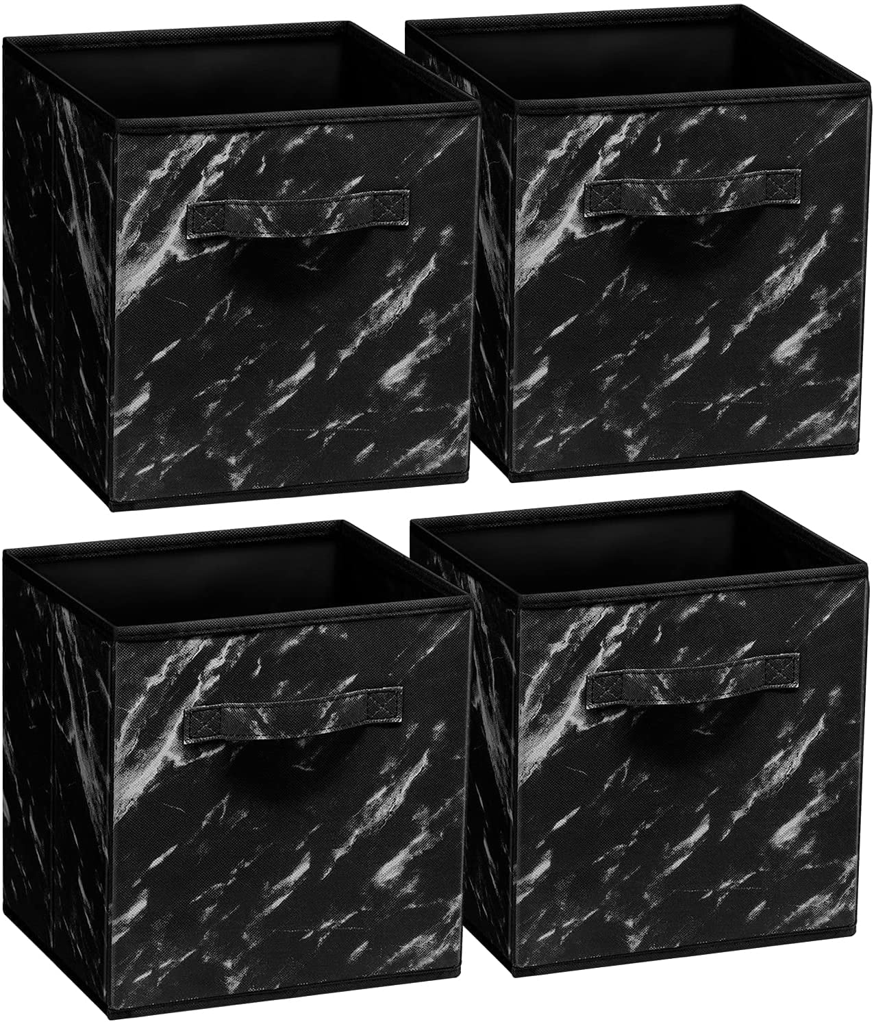 Sorbus Fabric Foldable Storage Cubes Organization Bins, Great for Home Organization, Living Room