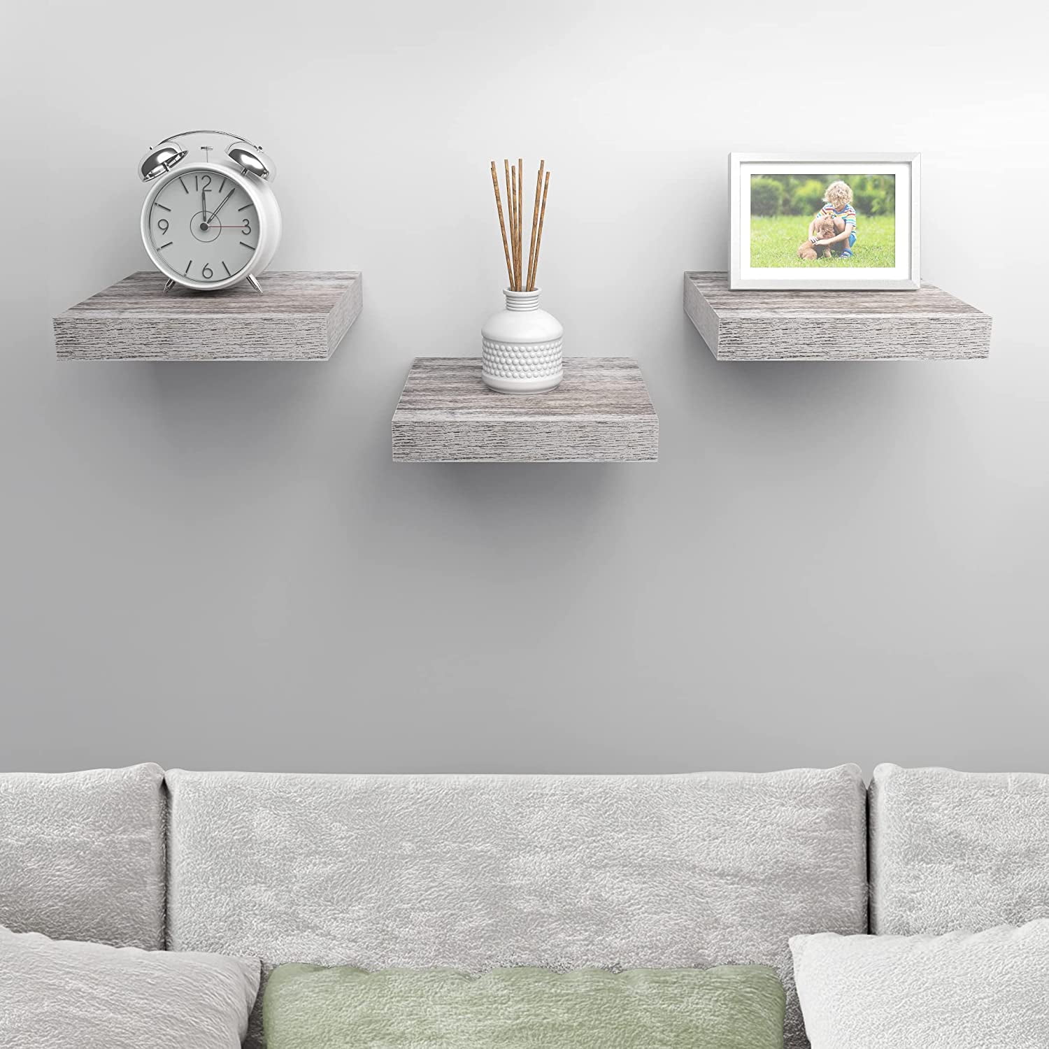 Square floating shelves deals