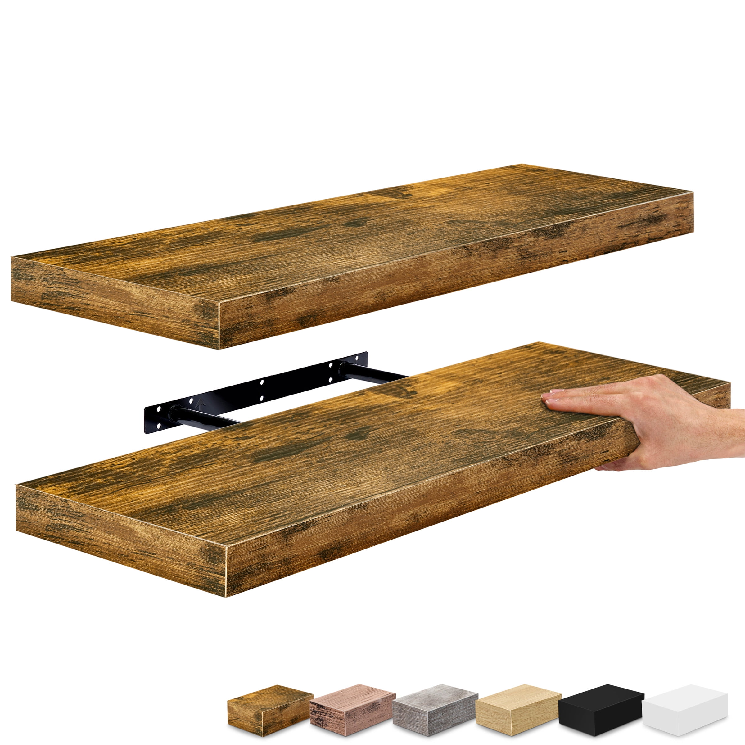 Sorbus Floating Shelves, Wall Shelves for Bedroom, Kitchen, Living Room