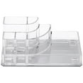 thumbnail image 1 of Sorbus Freestanding 8 Slots Mini Acrylic Makeup Organizer in Clear, Cosmetics and Skin Care Storage, 1 of 4