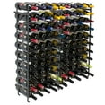 thumbnail image 1 of Sorbus Freestanding Wine Rack 100 Bottle Capacity, 1 Rack, Black, 1 of 5