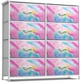 thumbnail image 1 of Sorbus Kids Dresser with 8 Drawers - Storage Dresser with 8 Drawers Chest Organizer Nightstand Steel Frame Wood Top & Handles, 1 of 6