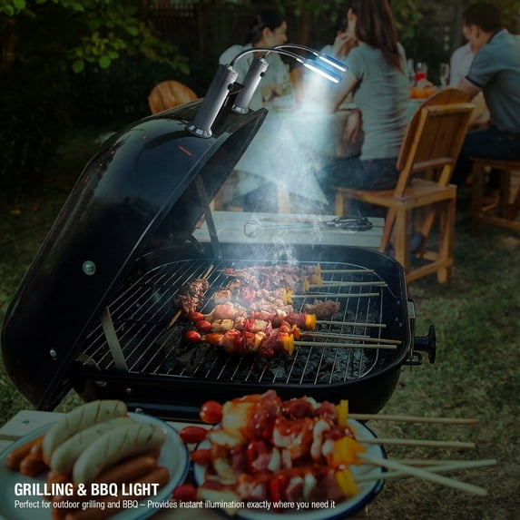 Sorbus LED BBQ Grill Handle Lights: Waterproof, Heat-Resistant, 2-Pack