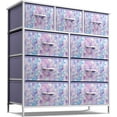 thumbnail image 1 of Sorbus Large 9 Drawer Dresser for Kids Bedroom, Tie-Dye Colors, 1 of 7