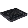 thumbnail image 1 of Sorbus Large Expandable Silverware Drawer Organizer – Adjustable Utensil & Cutlery Tray, Black, 1 of 10