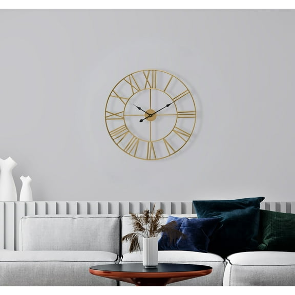 Sorbus 16" Quartz Classic Indoor Oversized Wall Clock, Easy To See Roman Numerals