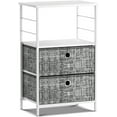 thumbnail image 1 of Sorbus Living Room Cozy Storage MDF Wood End Table, Gray, 1 of 9