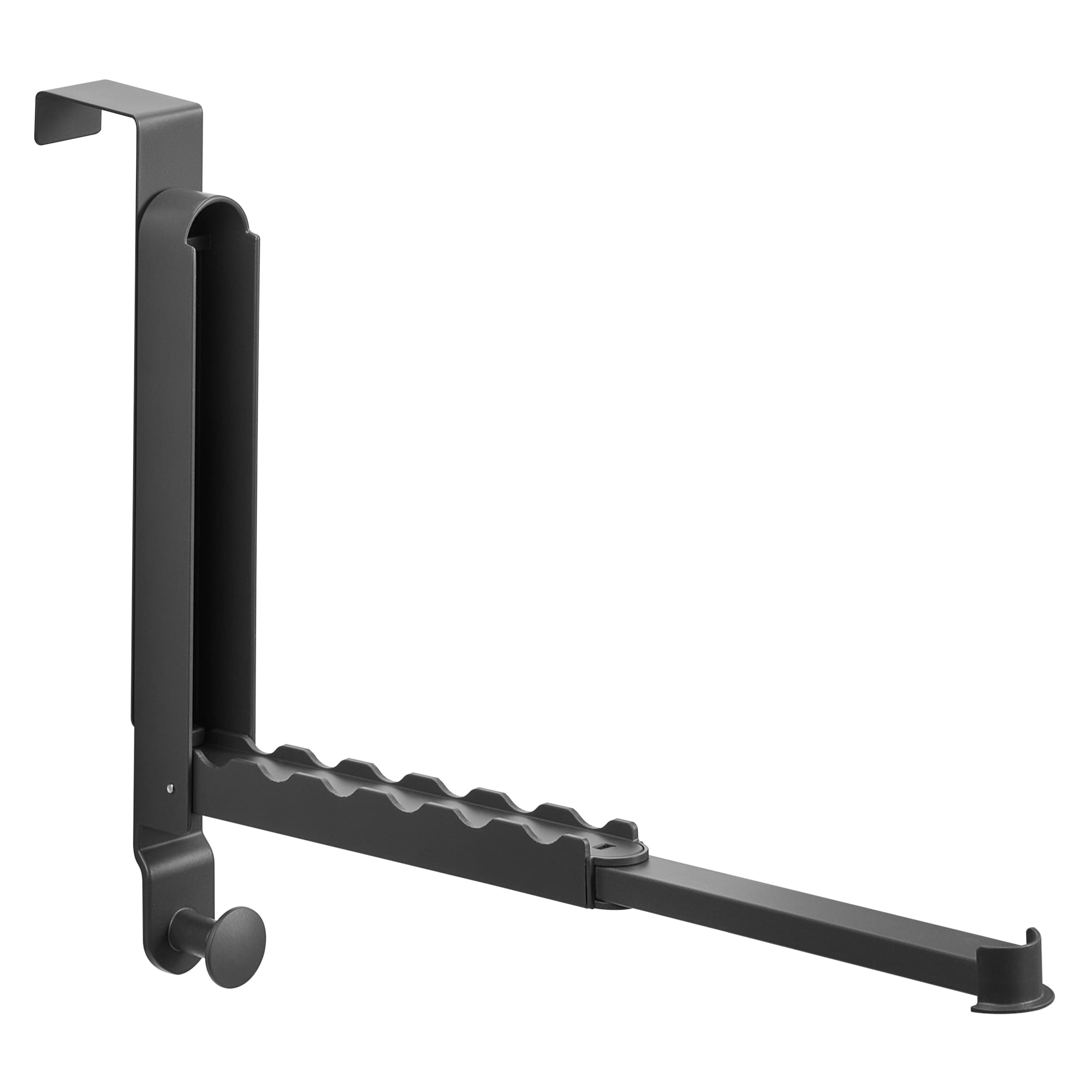 Sorbus Over Door Drying Rack Organizer, Foldable Heavy-Duty, 6 Anti-Slip Hooks, Gray