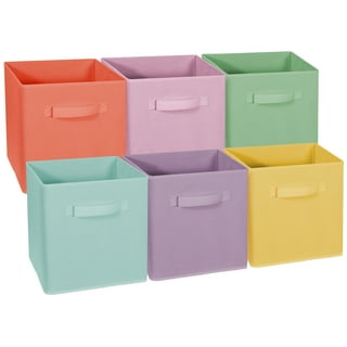 Fabric Baskets Bins in Storage Baskets Bins Multicolor