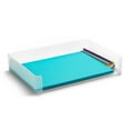 thumbnail image 1 of Sorbus Plastic Paper Organizer, Stackable Letter Tray Desktop File Storage 1 PC, 1 of 8