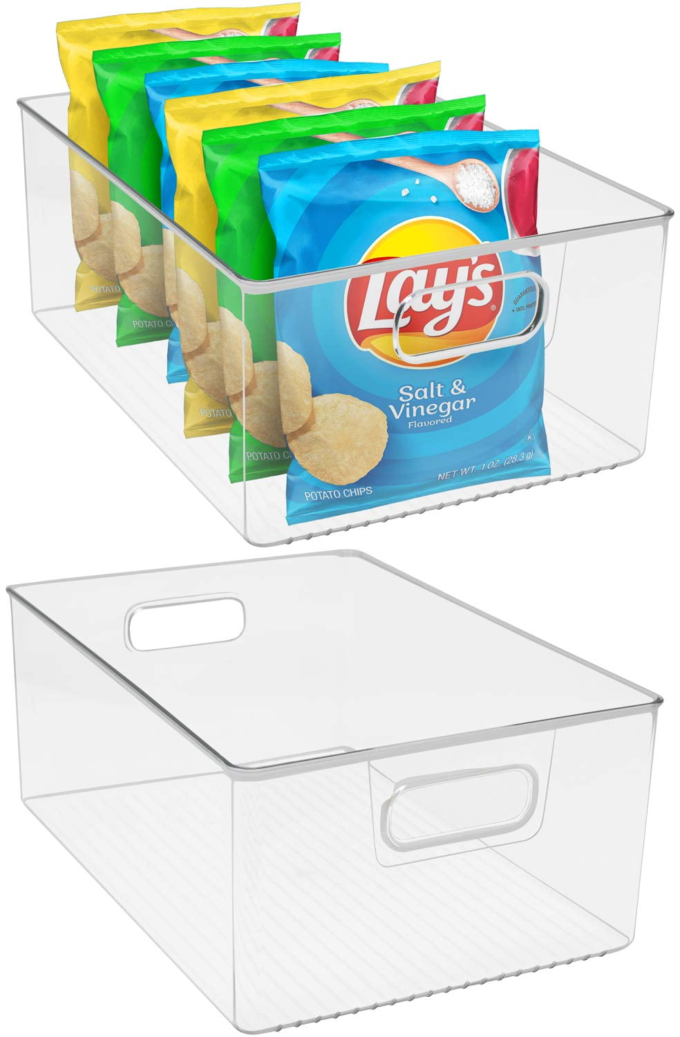  Sorbus Cleaning Supplies Organizer - Clear Containers for Organizing  Cleaning Supplies Under the Sink - Clear Bins for Organizing Kitchen and  Bathroom Essentials - Clear Plastic Storage Bins (2 Pack) : Home & Kitchen