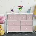thumbnail image 1 of Sorbus Portable Drawer Organizers for Blankets, Linens, Toys, Pastel Pink, 1 of 7