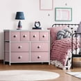 thumbnail image 1 of Sorbus Portable Drawer Organizers for Blankets, Linens, Toys, Pastel Pink, 1 of 3