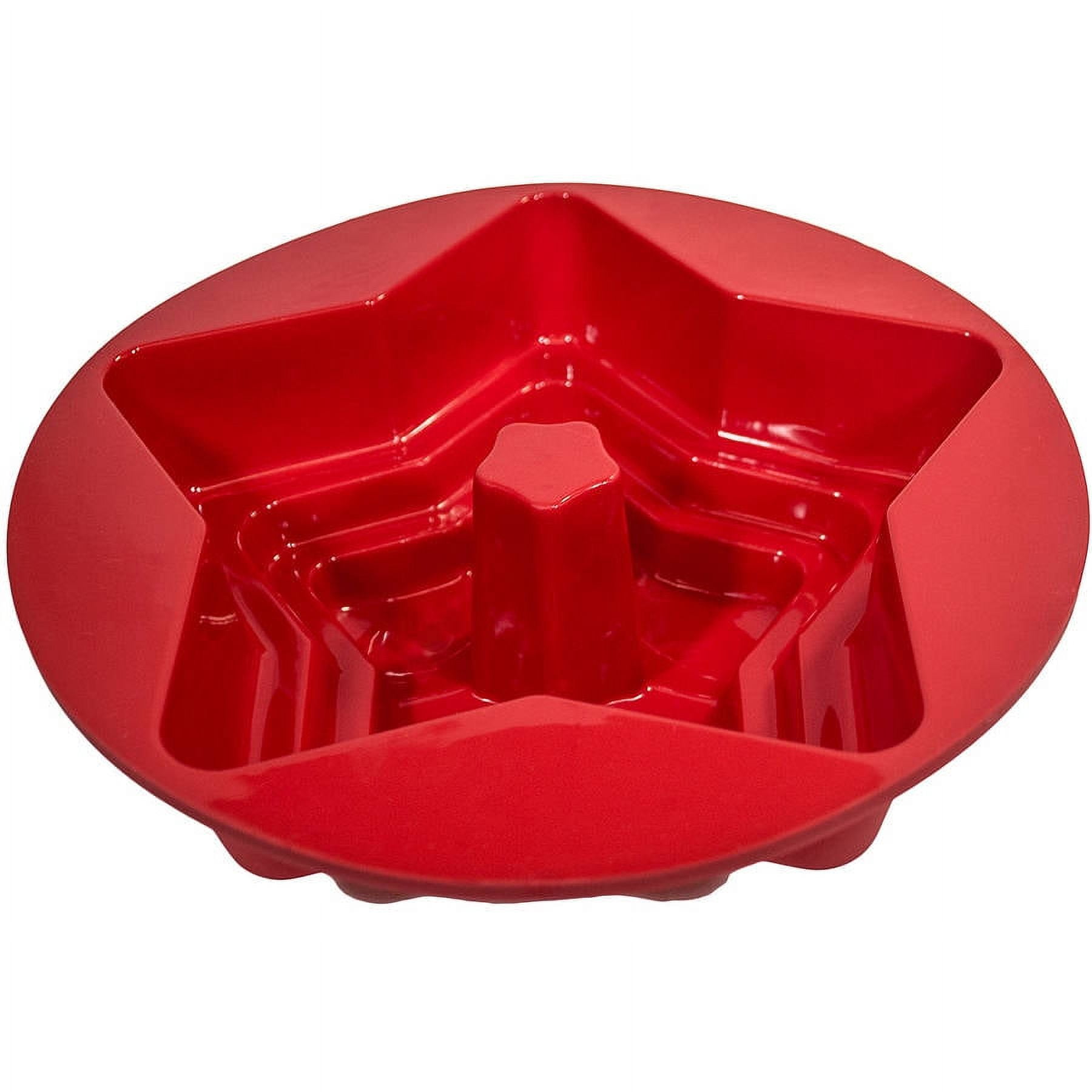 Sorbus Silicone Star Bundt Cake Baking Mold, Great for Cakes, Cupcakes