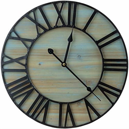 Sorbus Soft Ticking Analog Battery Powered Classic Wall Clock, Roman Numeral