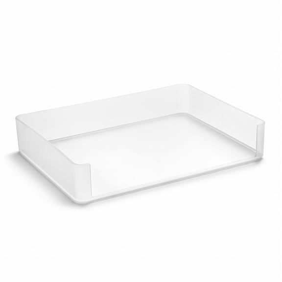Sorbus Stackable Plastic Letter Tray, Desktop Paper Organizer File Storage, 1 Pack