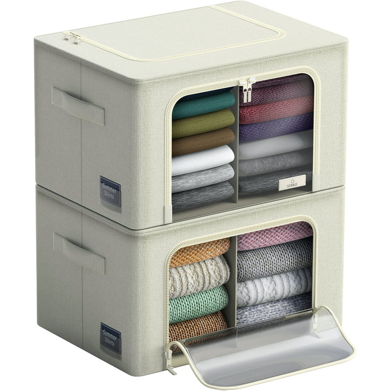 https://i5.walmartimages.com/seo/Sorbus-Storage-Bin-Set-Divided-Interior-Foldable-Stackable-Container-Organizer-Basket-Large-Clear-Window-Carry-Handles-Bedding-Linen-Clothes-Two-Sect_5e7c8c02-ff37-468a-adac-9be1c413c594.d9424fd66d4e5454850fb6f3e7cc8cda.jpeg?odnHeight=768&odnWidth=768&odnBg=FFFFFF