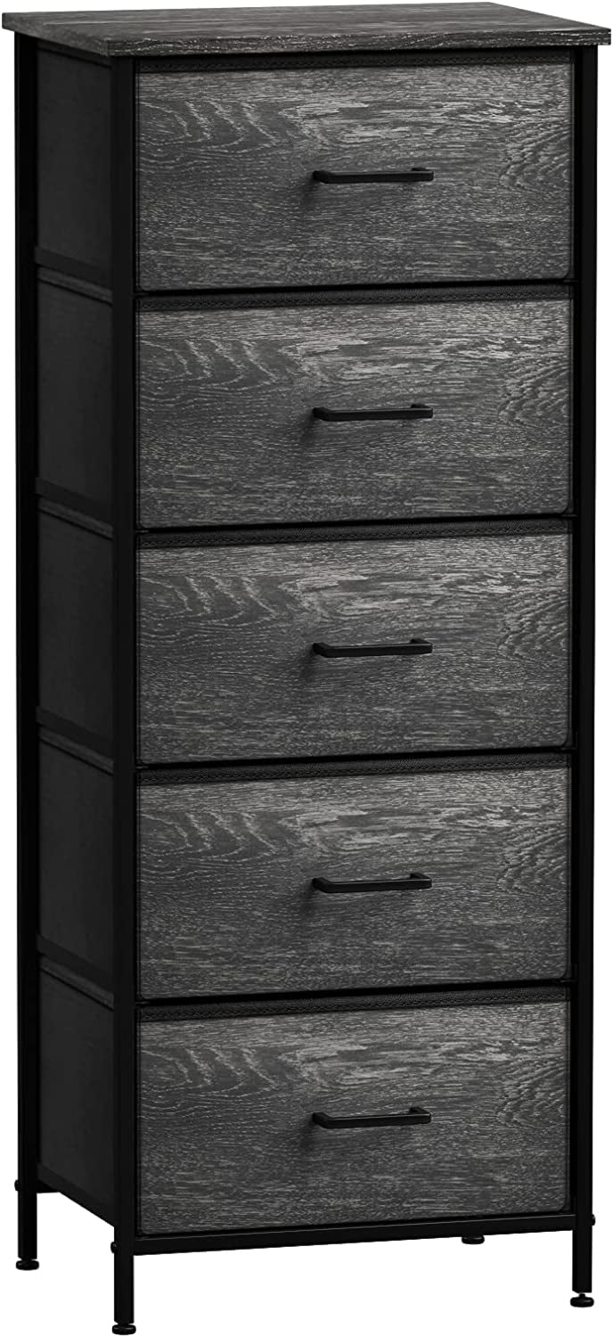 Sorbus Tall Fabric Storage Dresser Stand Up Tower of Drawers for