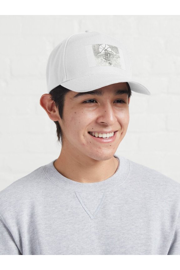 Sorcerer Baseball Cap, Magic Character Graphic Design, Classic Everyday Hat Style