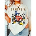 Sorcerer Mickey Mouse and Magic Broom Comfort Color Shirt, Disney