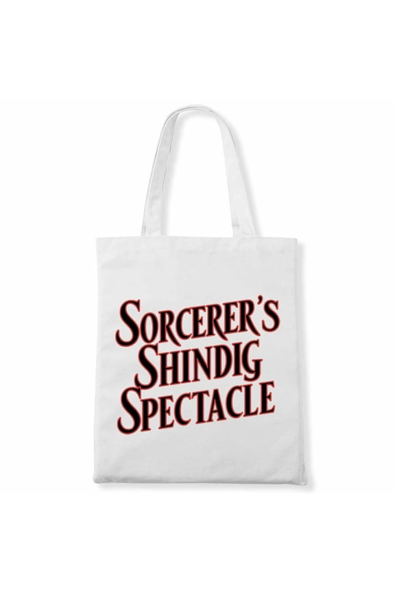 Sorcerer's Shindig Spectacle Halloween Voodoo Doll Satanic Canvas Bag 1Pc