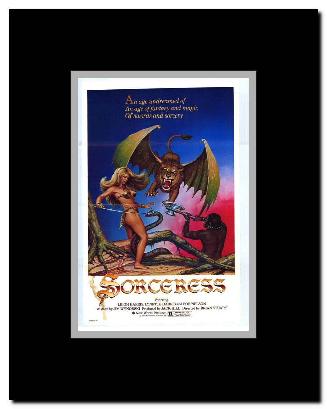 Sorceress Framed Movie Poster