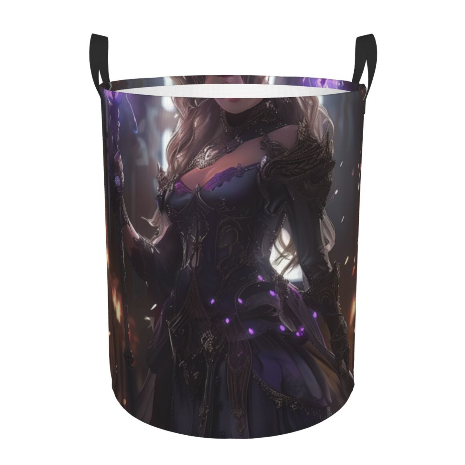 Sorceress in Dark Fantasy Setting Circular Clothes , used for