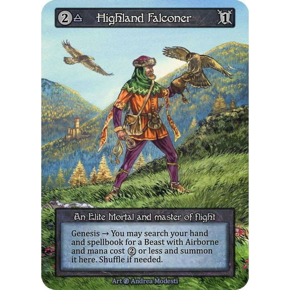 Sorcery: Contested Realm Beta Highland Falconer