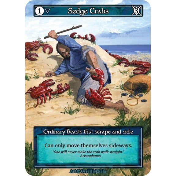 Sorcery: Contested Realm Beta Sedge Crabs (Foil)