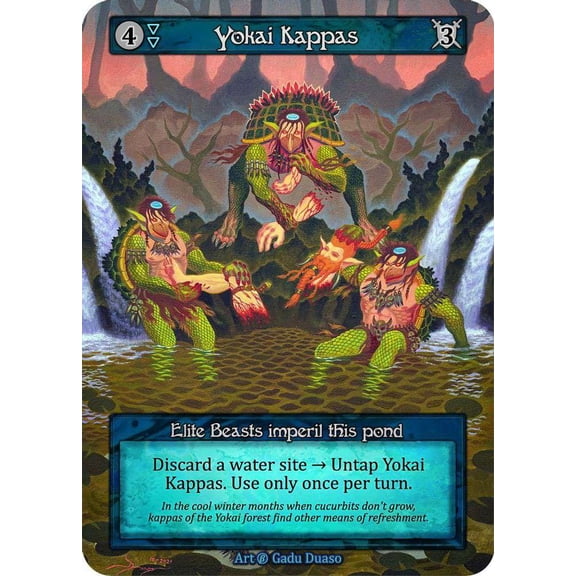 Sorcery: Contested Realm Beta Yokai Kappas