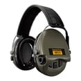 thumbnail image 1 of Sordin Supreme Pro-X Electronic Hearing Protector, Green PVC Leather Headband, SordinHEAR2, IP67, AUX Input (75302-X/L-S-US), 1 of 1