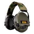 thumbnail image 1 of Sordin Supreme Pro-X LED Electronic Hearing Protector, Green Camo, GEL Sealing, 400h Battery, IP67 (75302-X-07-S-US), 1 of 1