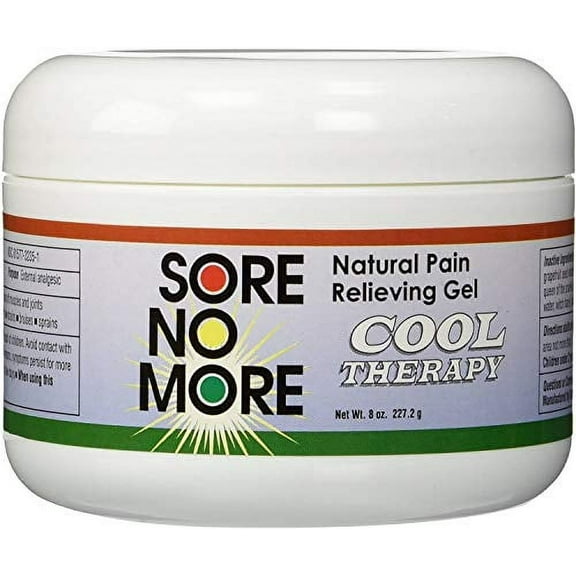Sore No More Natural Pain Relieving Gel (8 Ounce Jar)