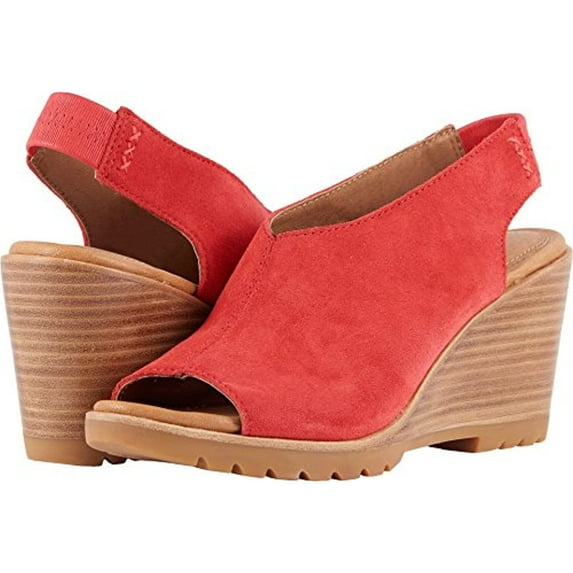 Sorel After Hours Slingback Bright Red