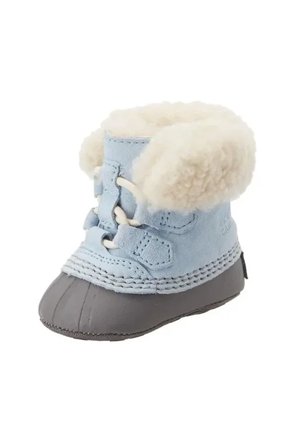 Kid Infant Caribootie Oxygen Lamb Fur Lined Mid Calf Winter Boot