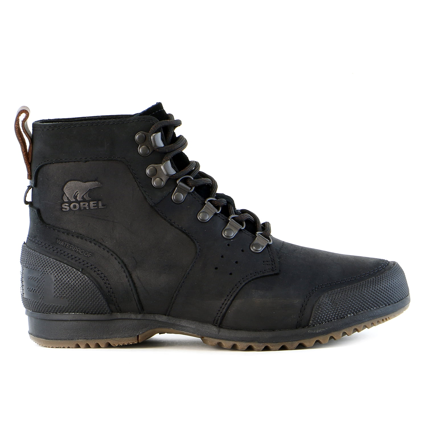 Sorel Ankeny Mid Hiker Mens Size 8 Brown Leather Outdoors Trail Lace Up Boots SORL MEN main image 3