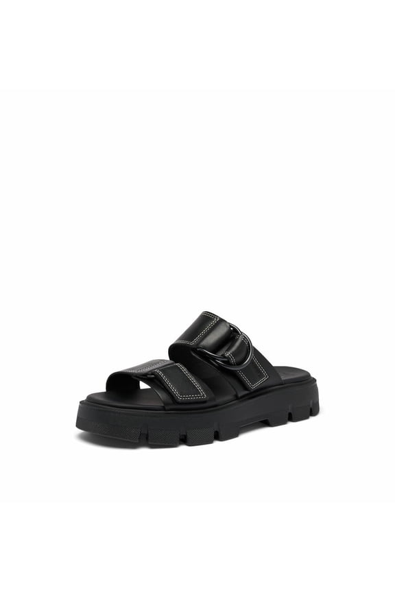 Women's Contemporary Sandal, Black/Black, 12