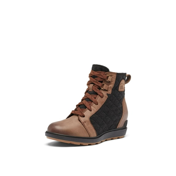 Sorel Women's Evie II NW Lace Boots, Tobacco Black, 10