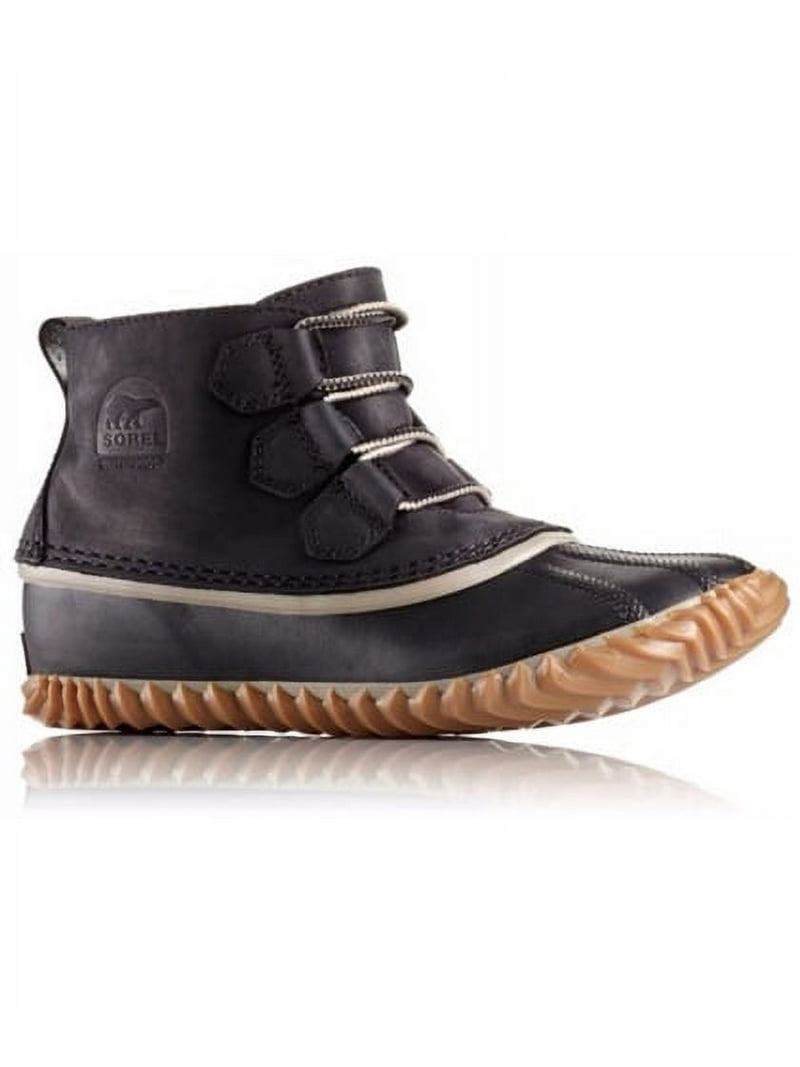 Sorel Women\'s Out N About Ankle-High Leather Rain Boots Size 9.5 Amazon.com | Sorel Women main image 4