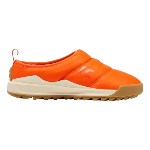 Sorel Women's ONA RMX Puffy Slip-On Shoes - Optimized Orange, Gum 17 - Size 10