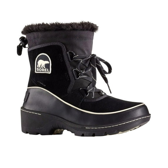 Sorel Women's Tivoli Iii Black / Light Bisque High-Top Leather Snow Boot - 7M
