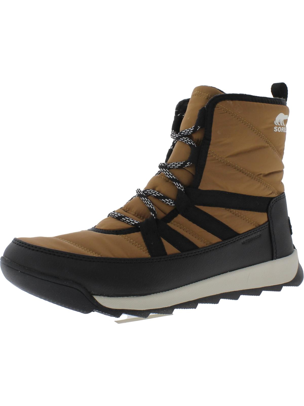Brown and Black Sorel Winter Boots with Fur Lining Sorel Caribou Men main image 4