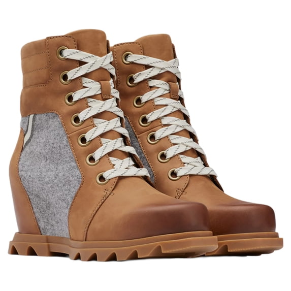 Sorel Womens Joan of Arctic Wedge III Lexie Lace-Up Combat & Lace-up Boots