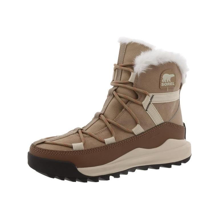 Sorel Womens Ona Leather Ankle Waterproof Weather Resistant