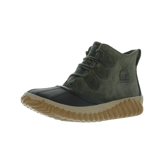 Sorel Womens Out N About Plus Suede Waterproof Pac Boots