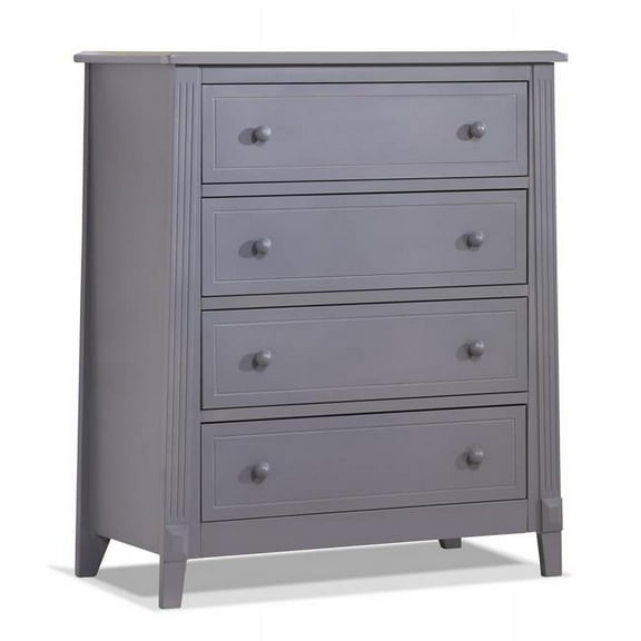Sorelle Berkley 4-Drawer Chest - Gray