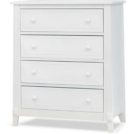 Sorelle - Berkley 4 Drawer Chest - White