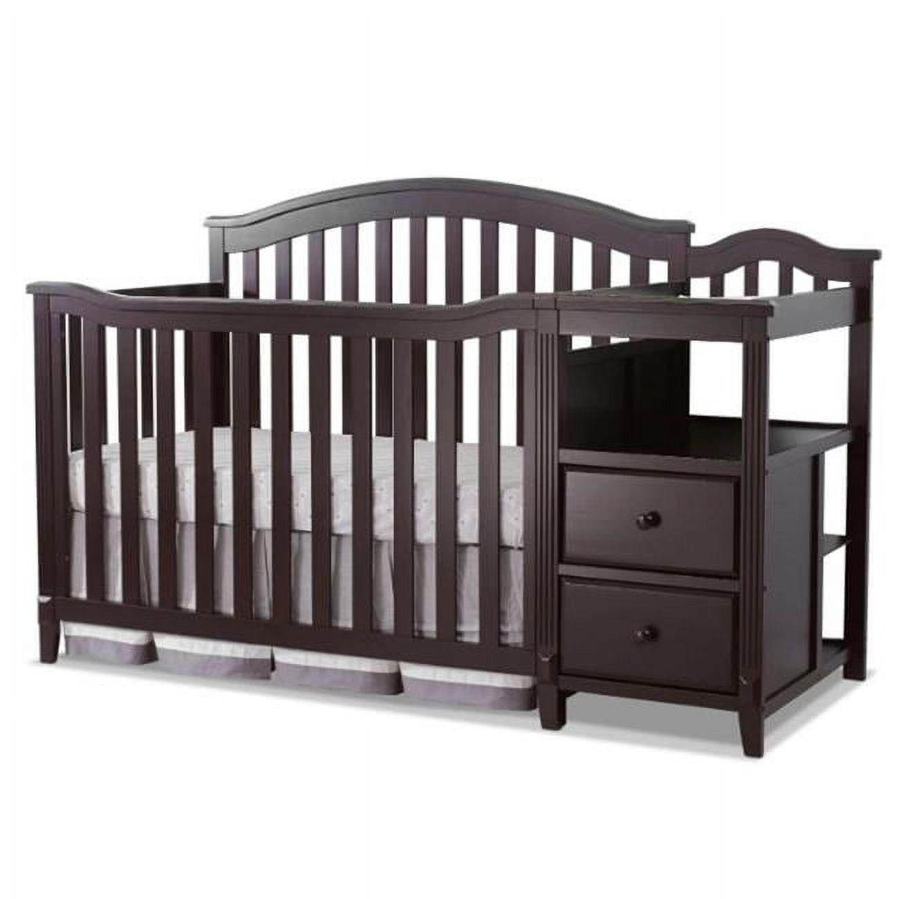 Sorelle Berkley Crib & Changer, Espresso 70 x 32 x 44 in.